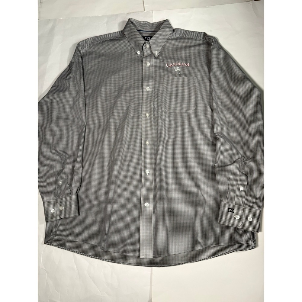 Cutter & Buck South Carolina Gamecocks Men's XL Check Long Sleeve Shirt
